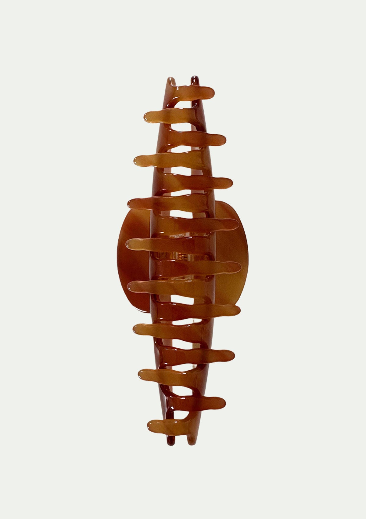 HAIR CLIP CAMEL