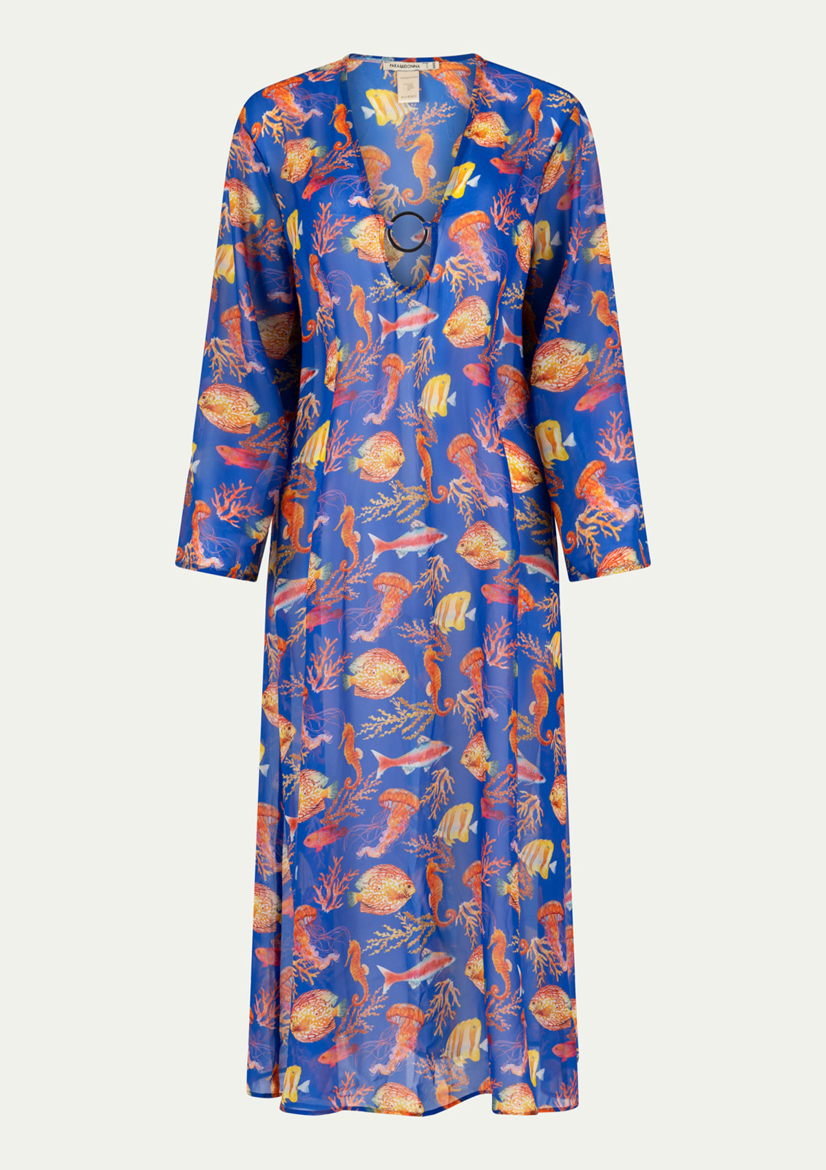 BEACH DRESS BLUE JELLYFISH