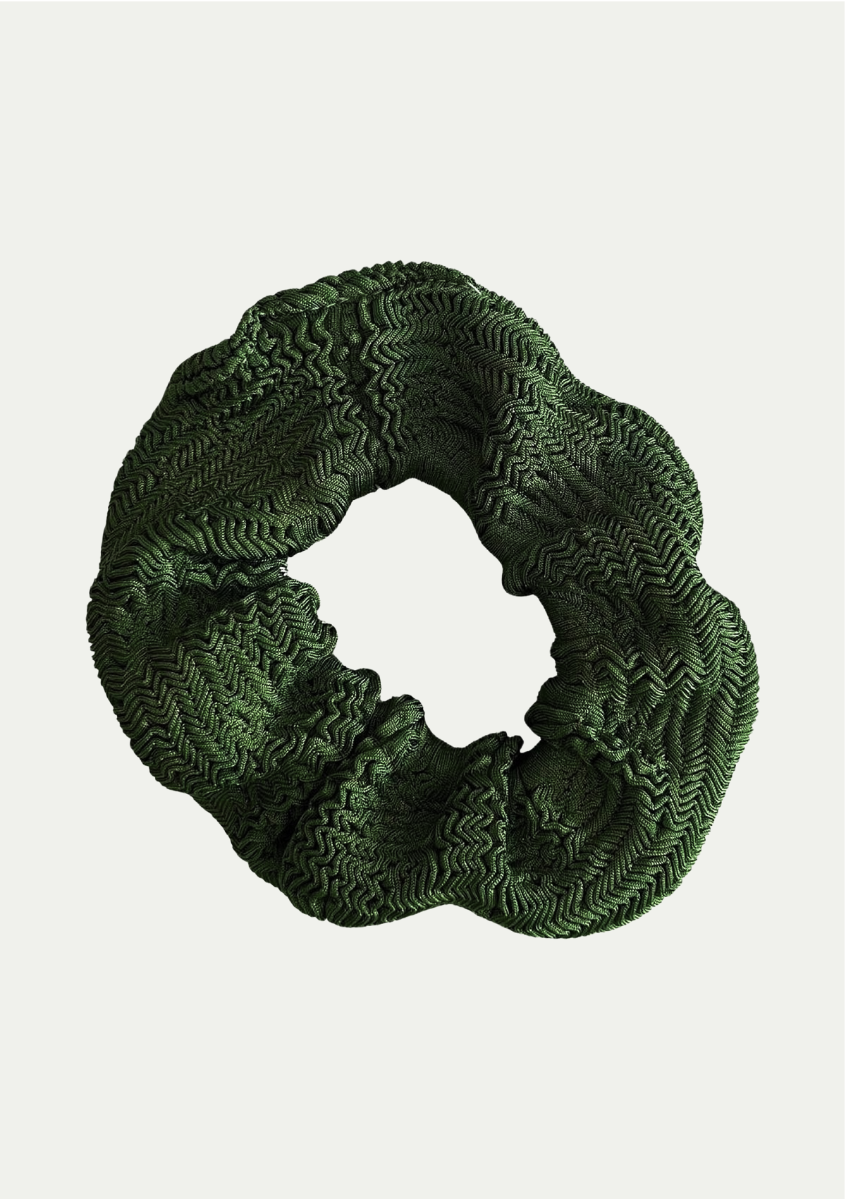 SCRUNCHIE FOREST GREEN