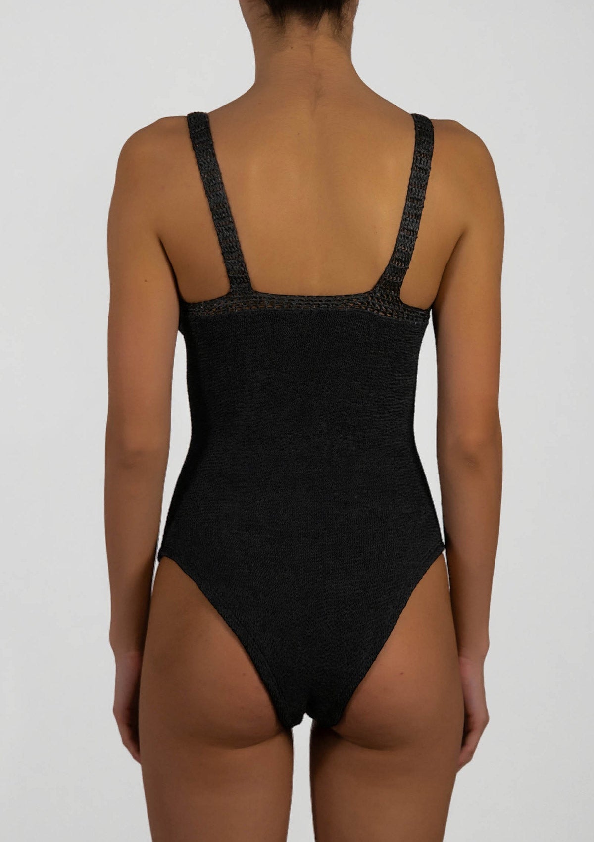 One piece swimsuit Sasa Black